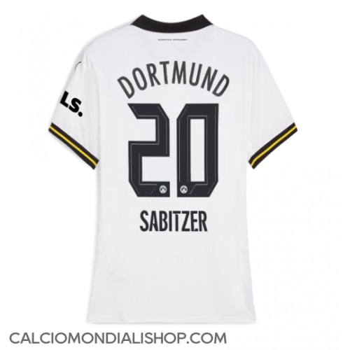 Maglie da calcio Borussia Dortmund Marcel Sabitzer #20 Terza Maglia Femminile 2024-25 Manica Corta